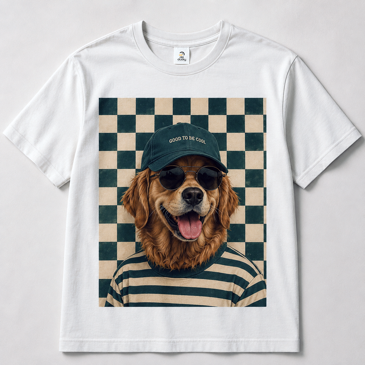 Playera Golden Retriever Cool