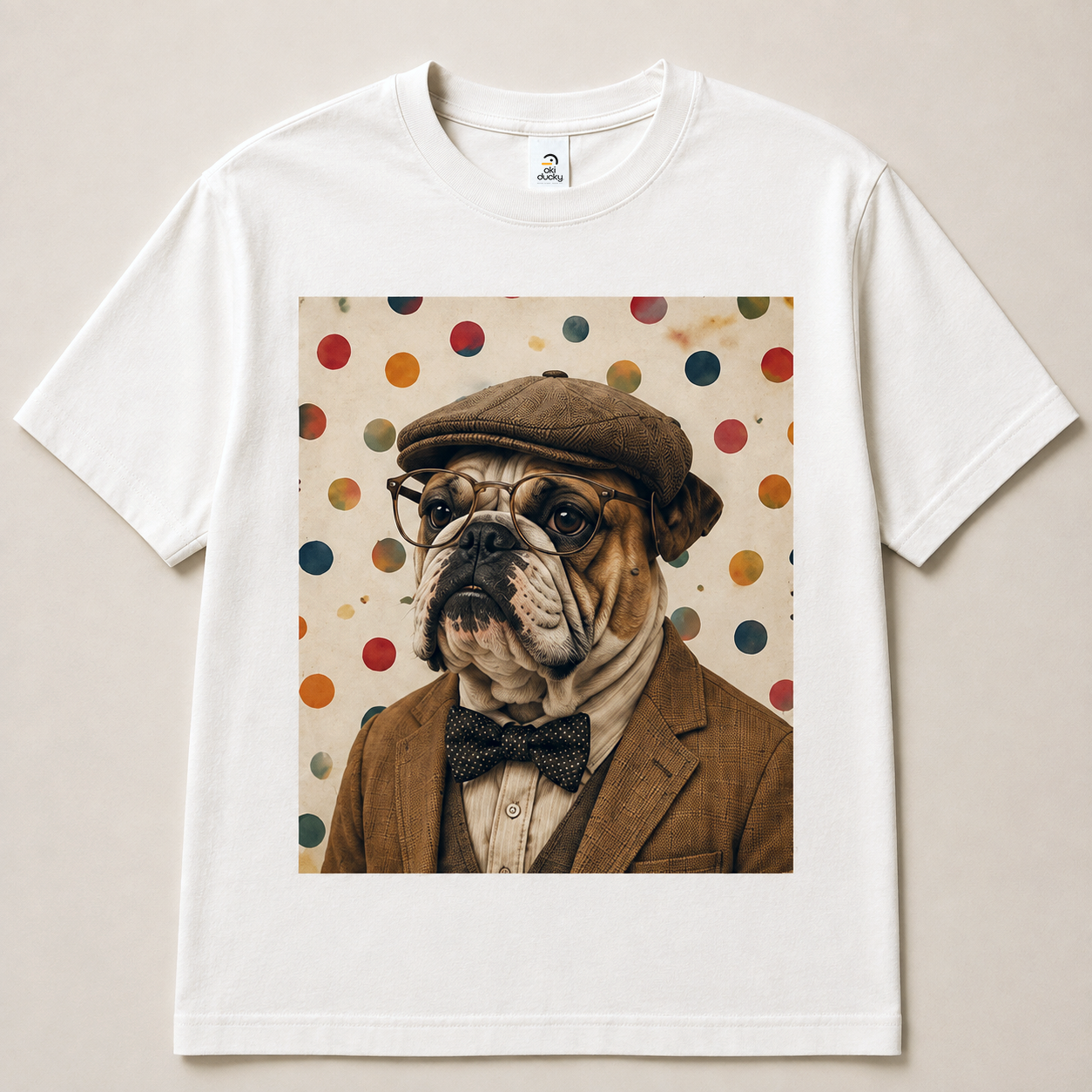 Playera Bulldog Intelectual