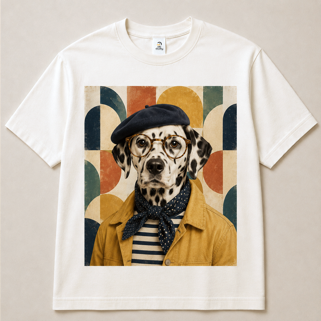 Playera Dálmata Artista