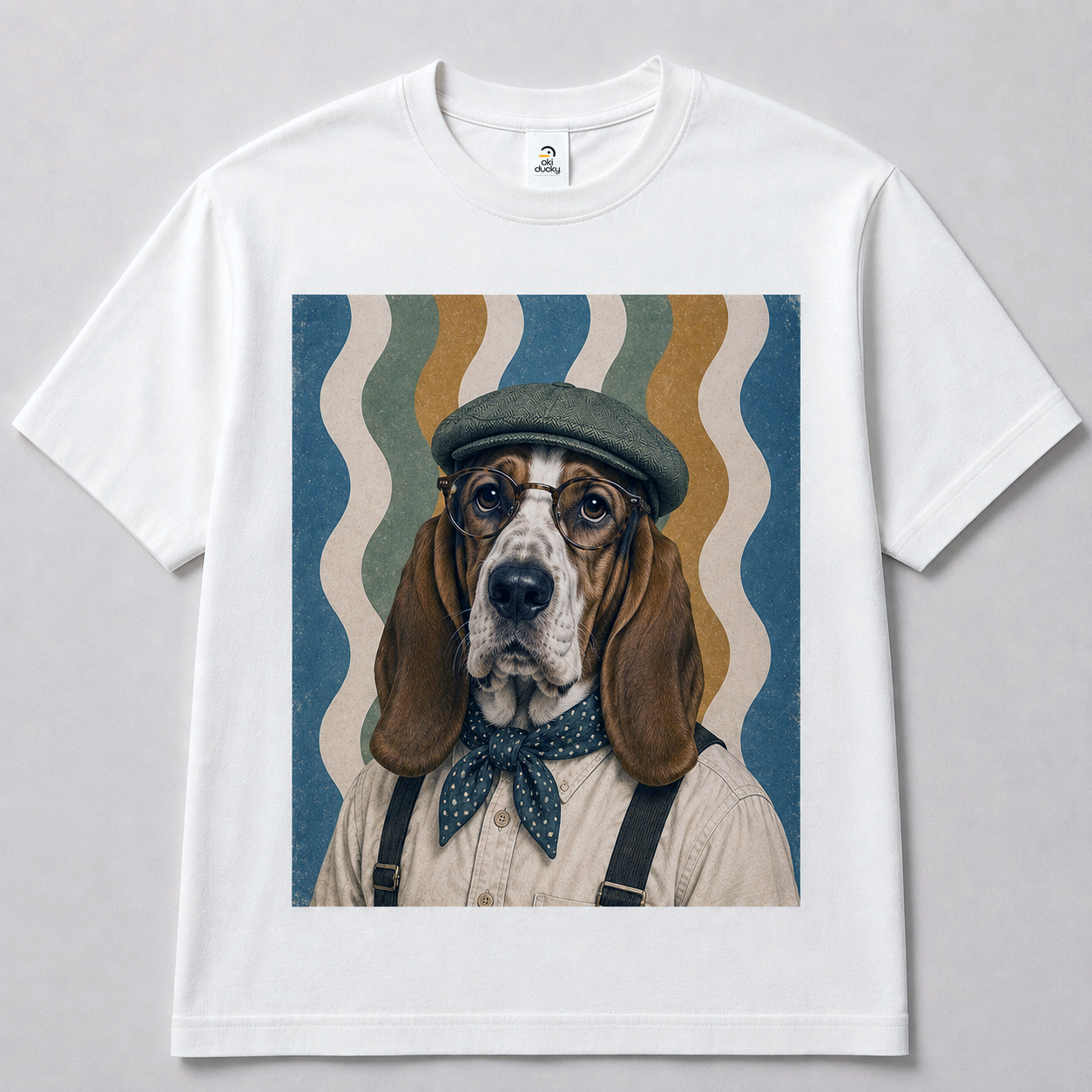 Playera Basset Hound Clásico