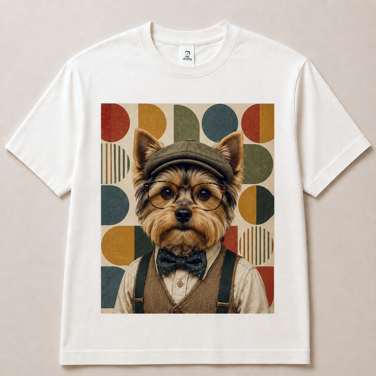 Playera Yorkie Elegante
