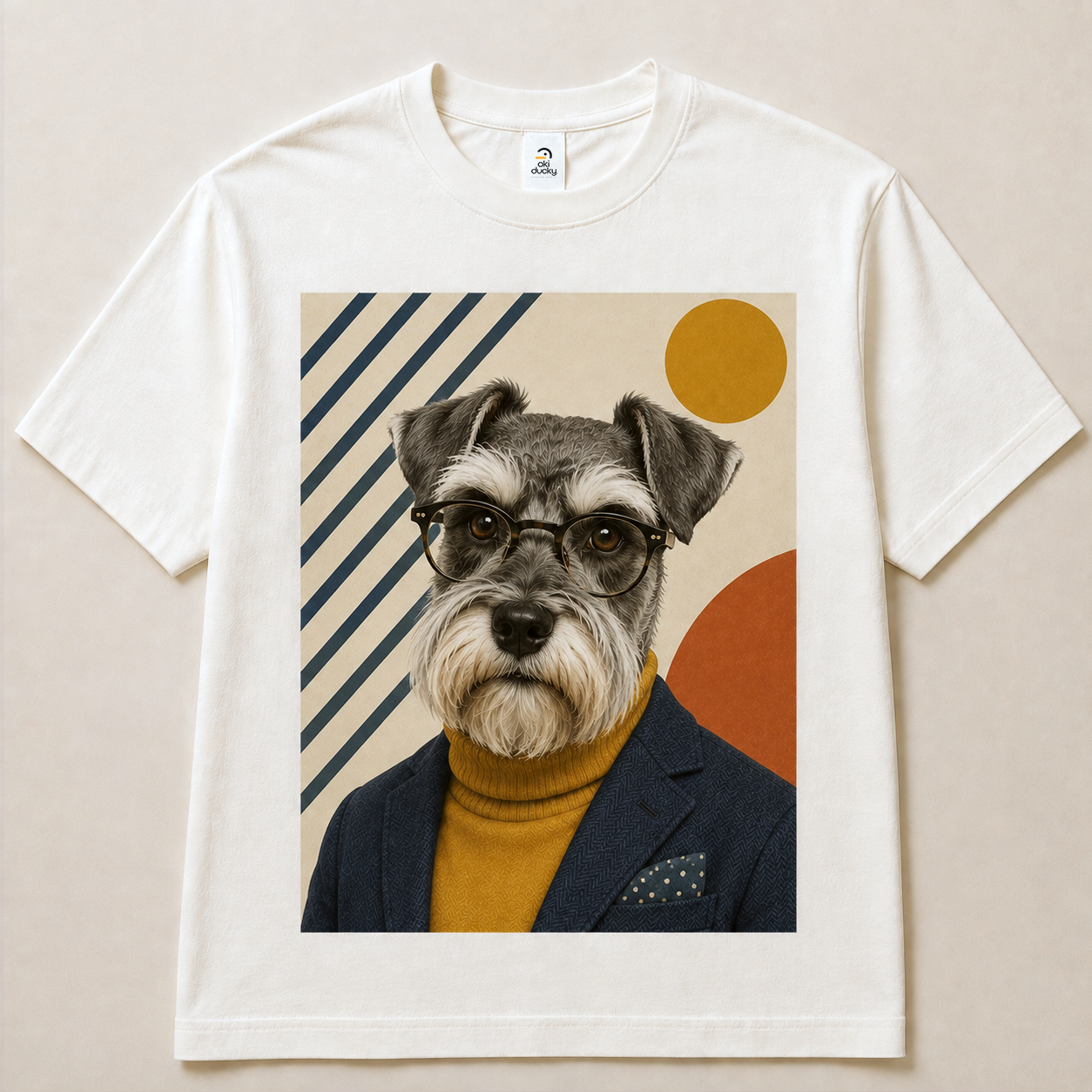 Playera Schnauzer Profesor