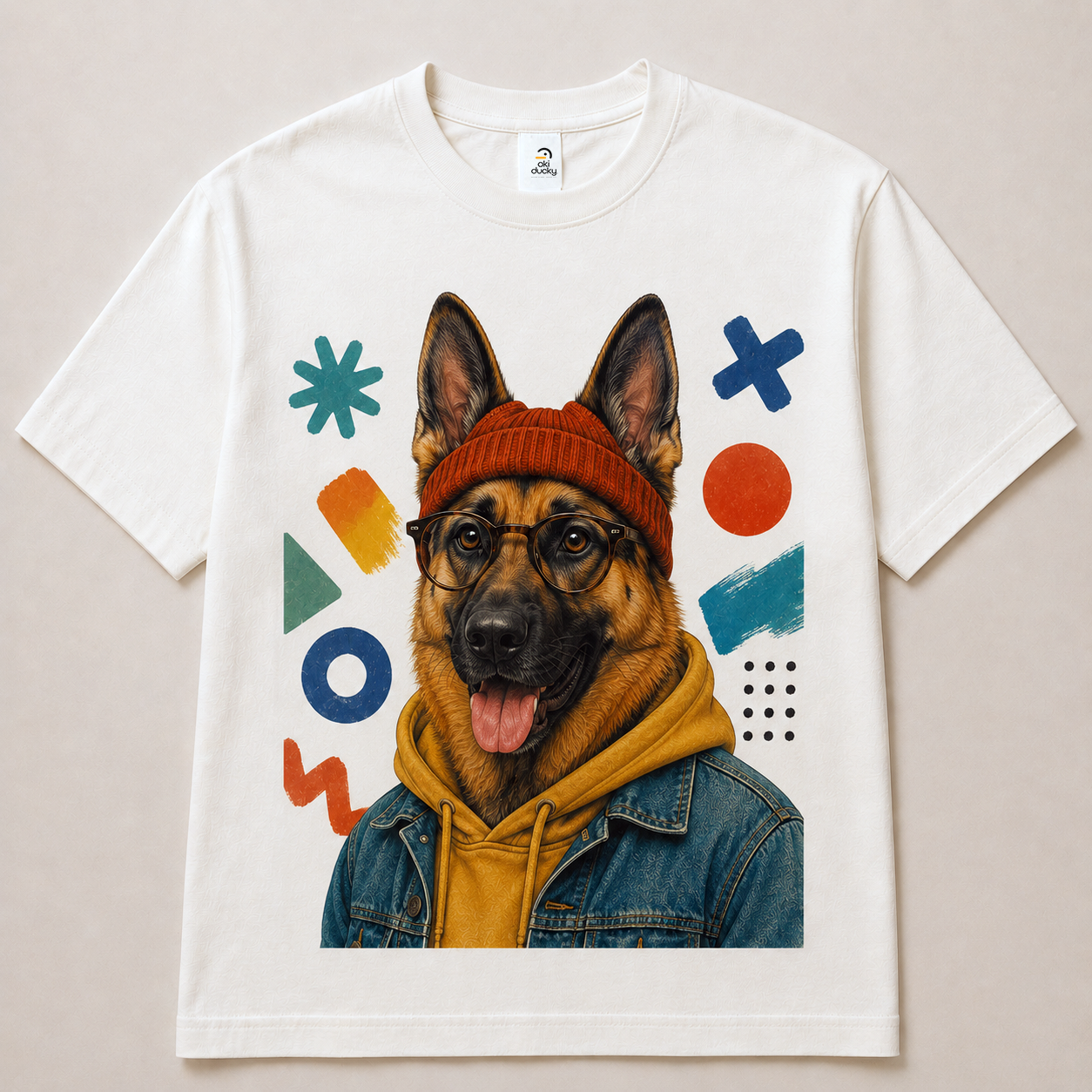 Playera Pastor Alemán Urbano